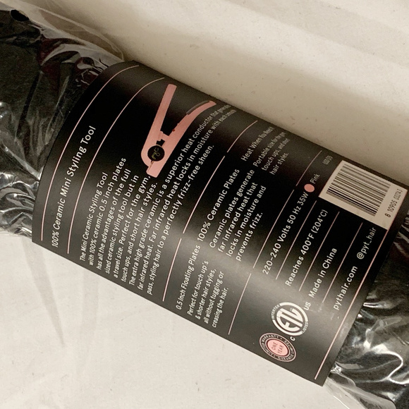 PYT  Mini ceramic hair straightener - Picture 6 of 6